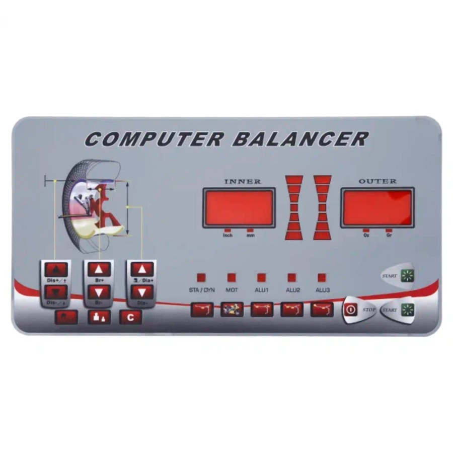clavier-de-commande-equilibreuse-redats-w-620-26-02-02