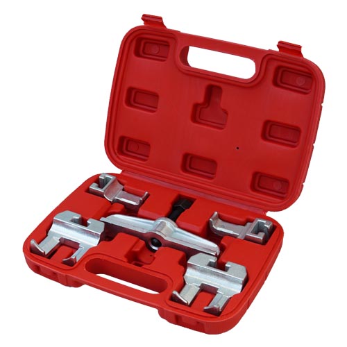 Extracteur De Poulie De Distribution VidaXL - Acier Carbone - Réglable 42-82 Mm
