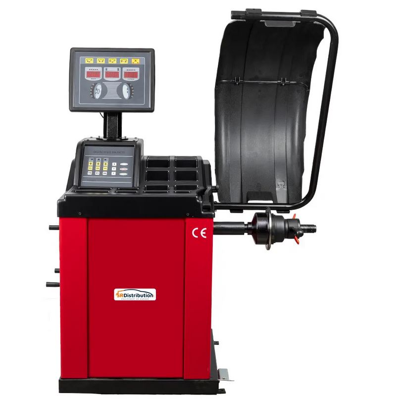 Équilibreuse de Roue Automatique Écran Déporté 220V