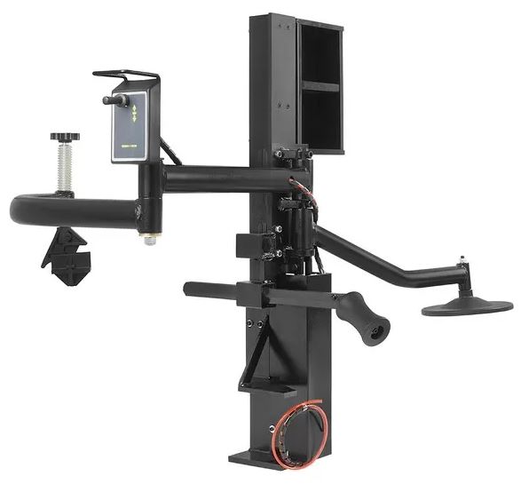Démonte-pneu Runflat avec bras d'assistance
