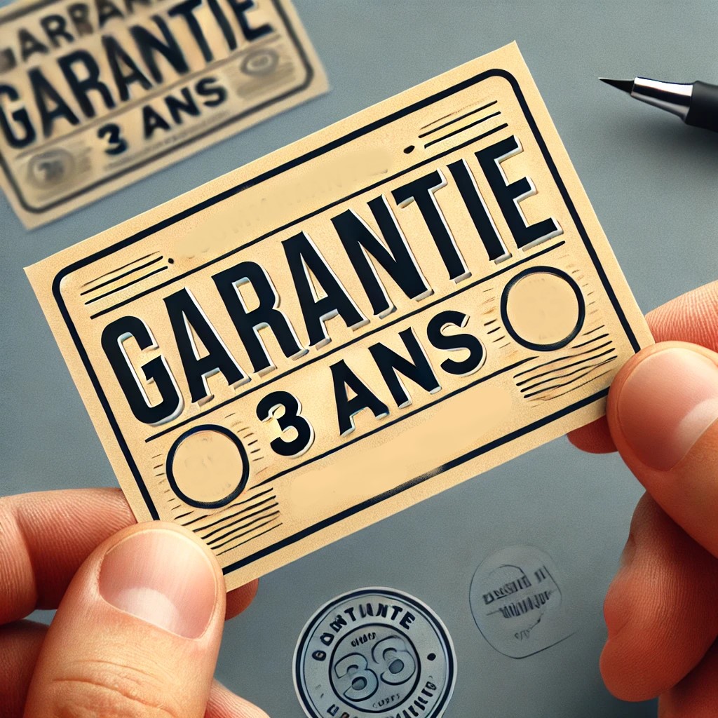 garantie 3 ans