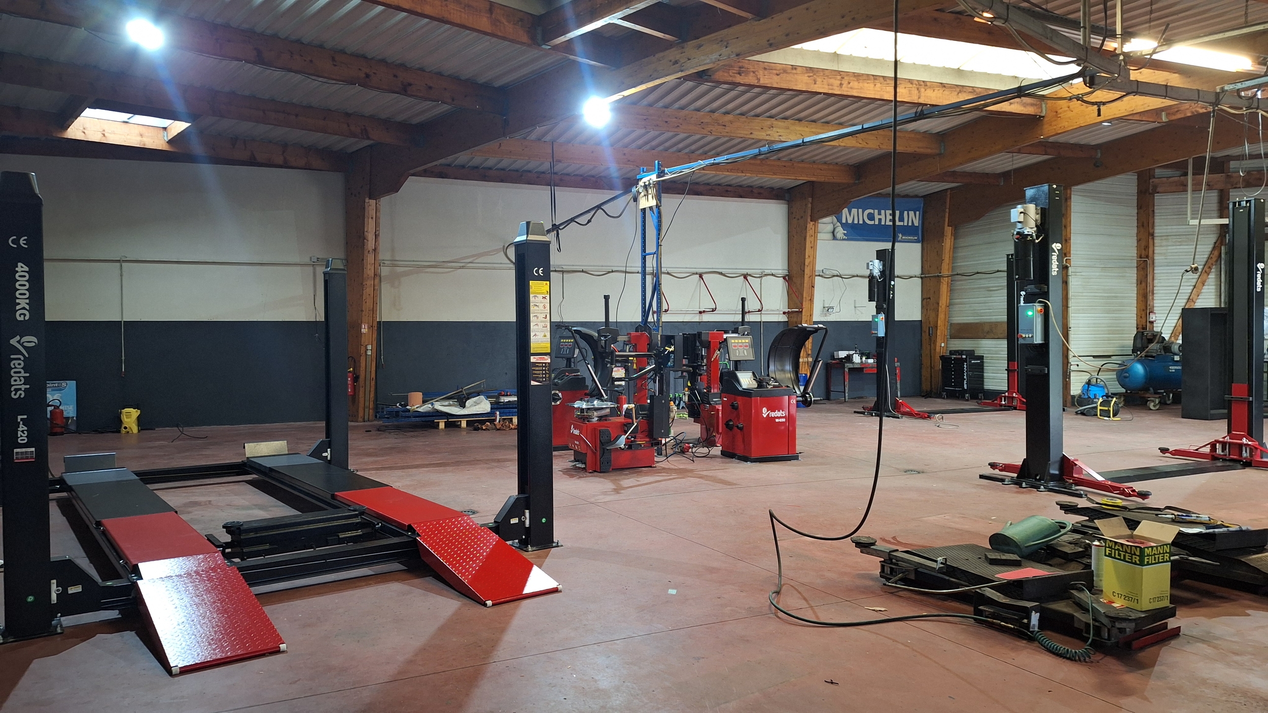 Atelier Point S après l'installation