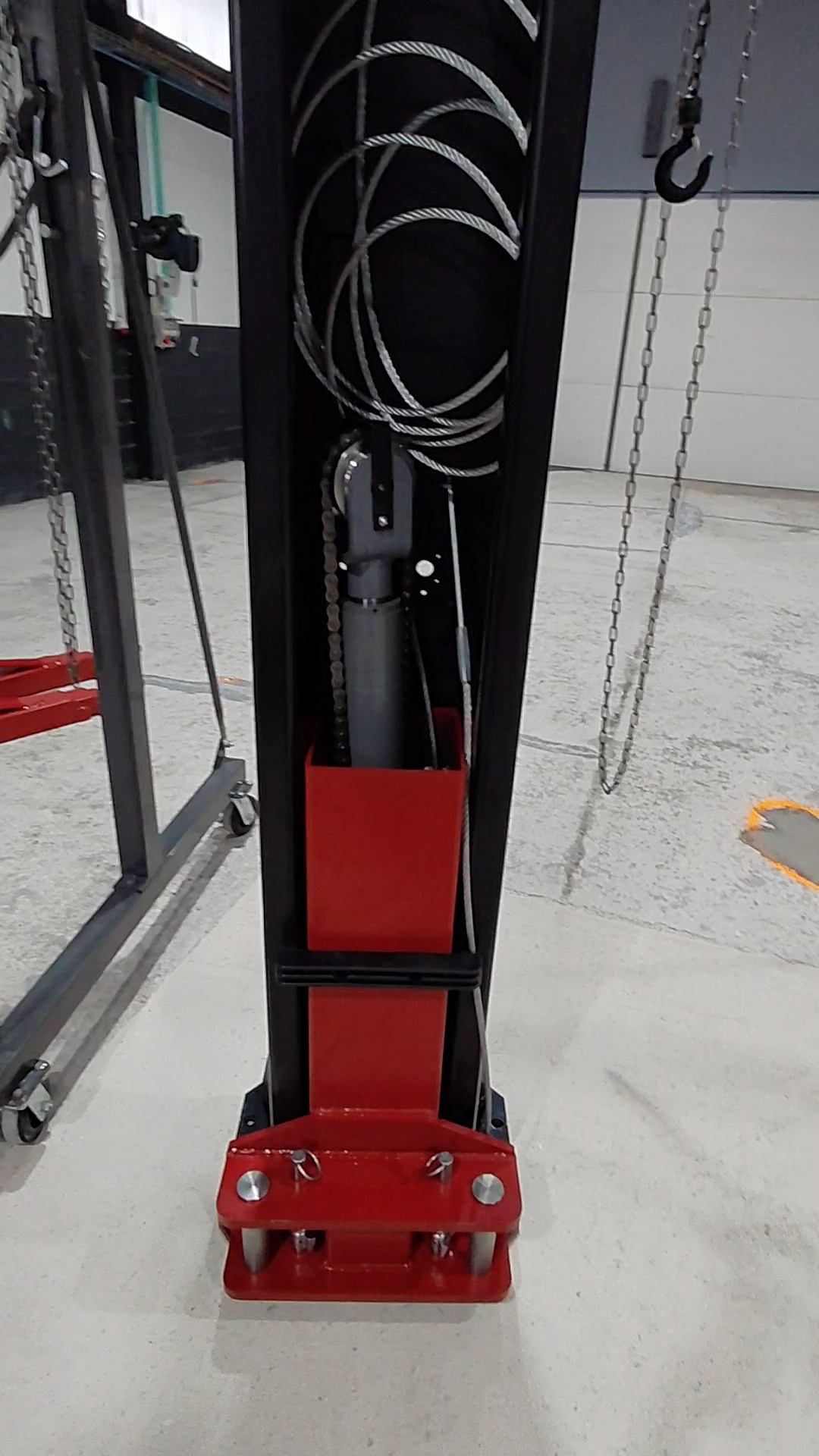 Installation pont 2 colonnes Renault Richemont
