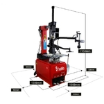 dimensions demonte pneu bras assistance