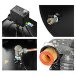 compresseur air 500 litres triphasé