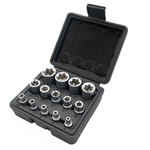 Coffret de douilles E-Torx E4-E24