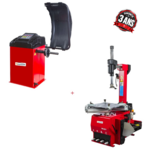 Pack Machine Démonte Pneu 24 Pouces + Équilibreuse de roue automatique Pro 220V
