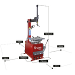 dimensions machine à pneu 220v