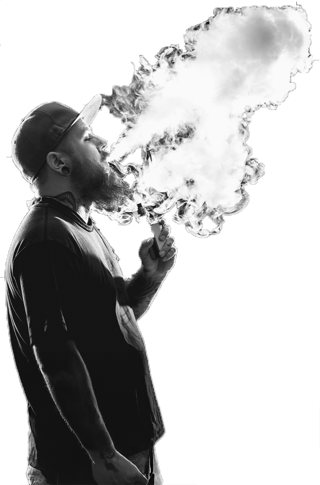 homme fumant