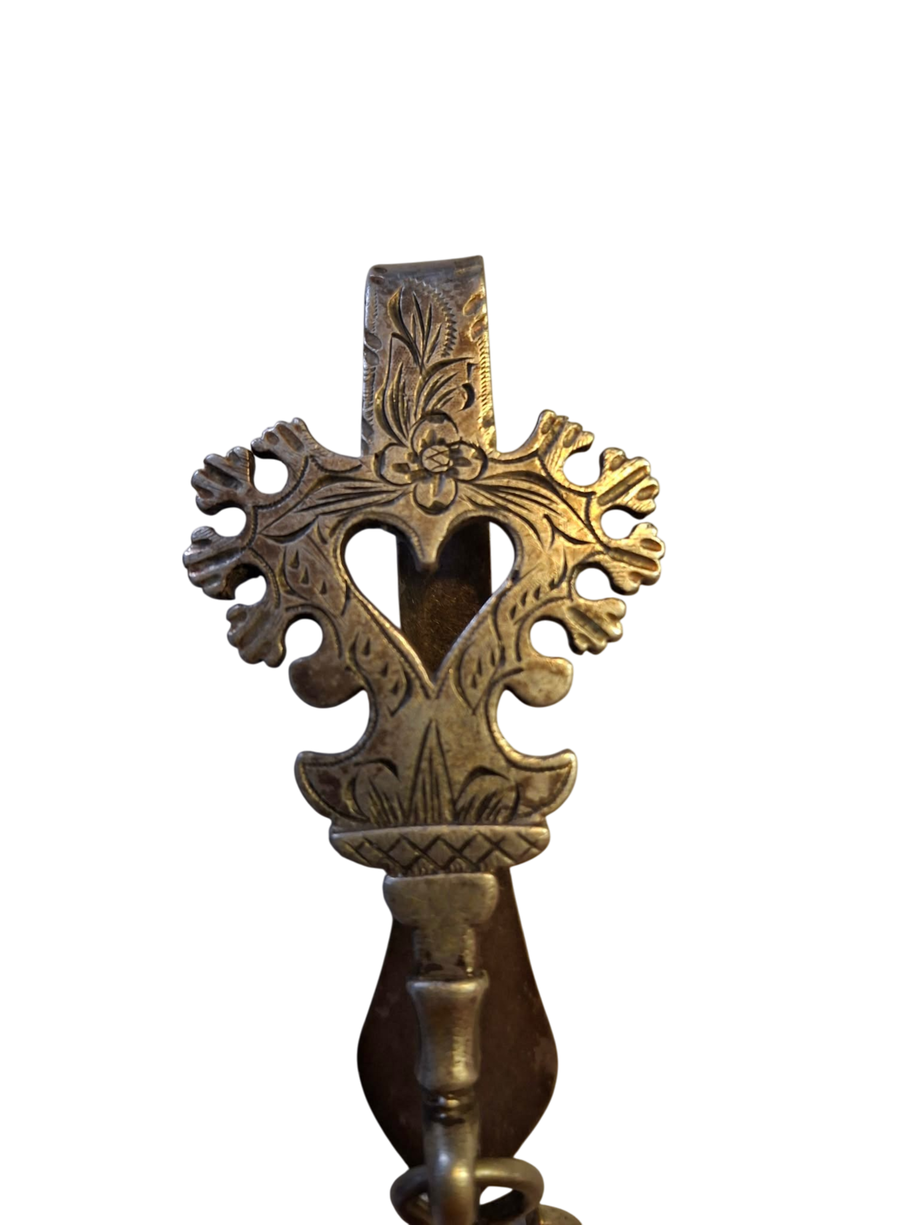 crochet chatelaine coeur3