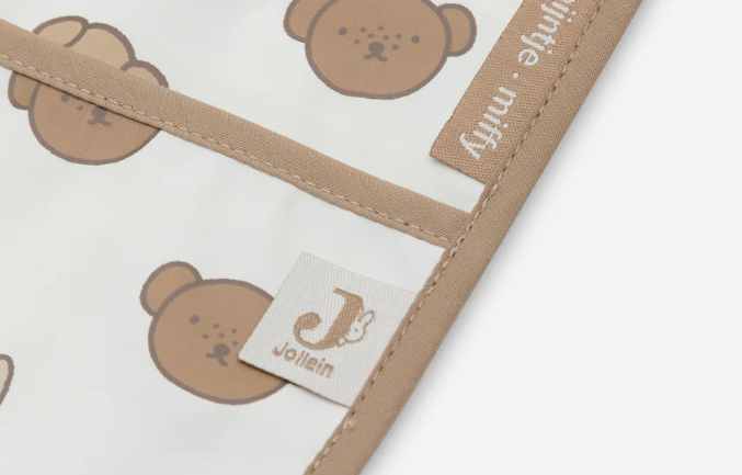 Bavoir teddy bear manche 1