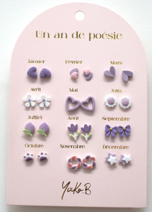 Boucle doreille YB-500-226
