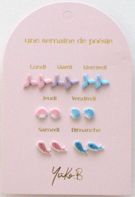 Boucle doreille YB-500-289