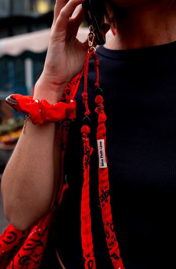 COLLECTION  BANDANA ROUGE