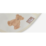 Bavoir teddy bear manche
