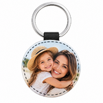 Porte-clés photo mère et fille