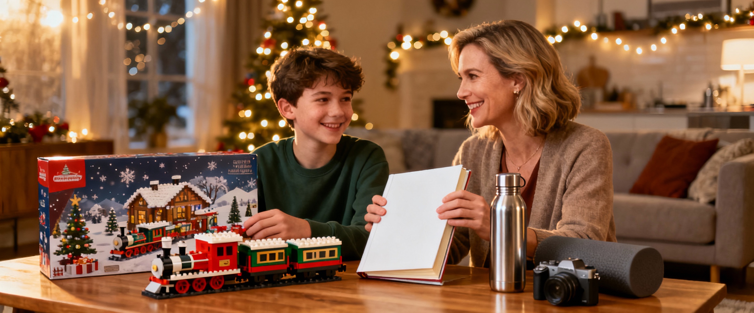 maman et adolescent cadeaux noel