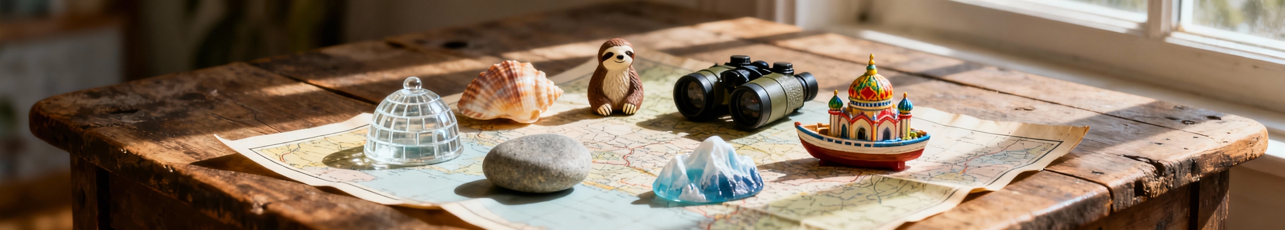 souvenirs de voyage sur carte ancienne