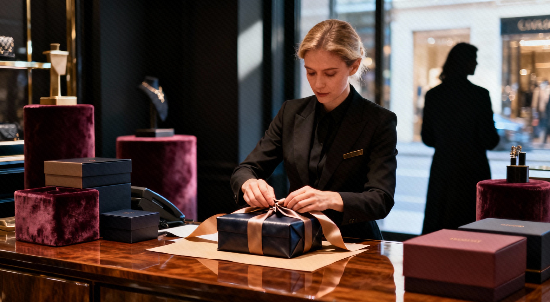 coffret couture en boutique