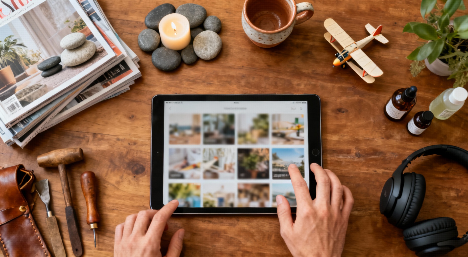 vue plongeante sur cadeaux numeriques