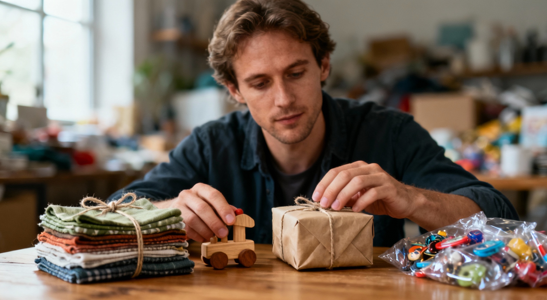 comparaison de cadeaux durables et plastiques