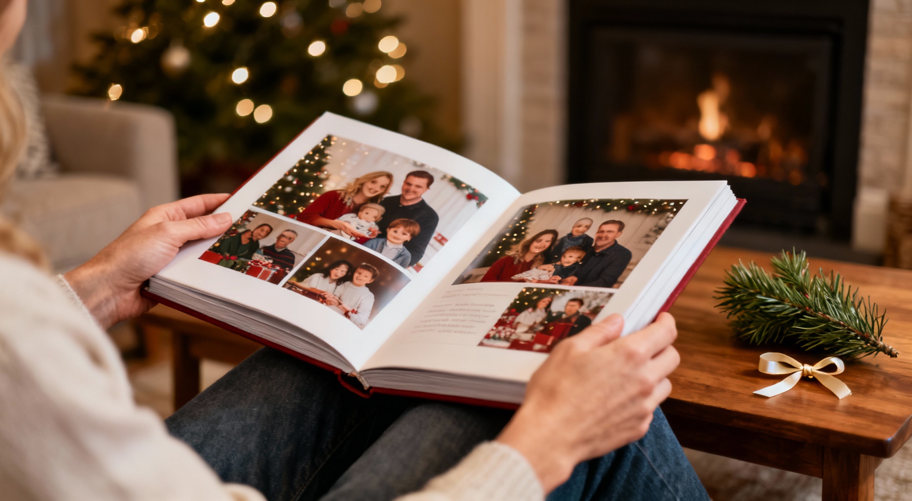album photo noel intime et familial