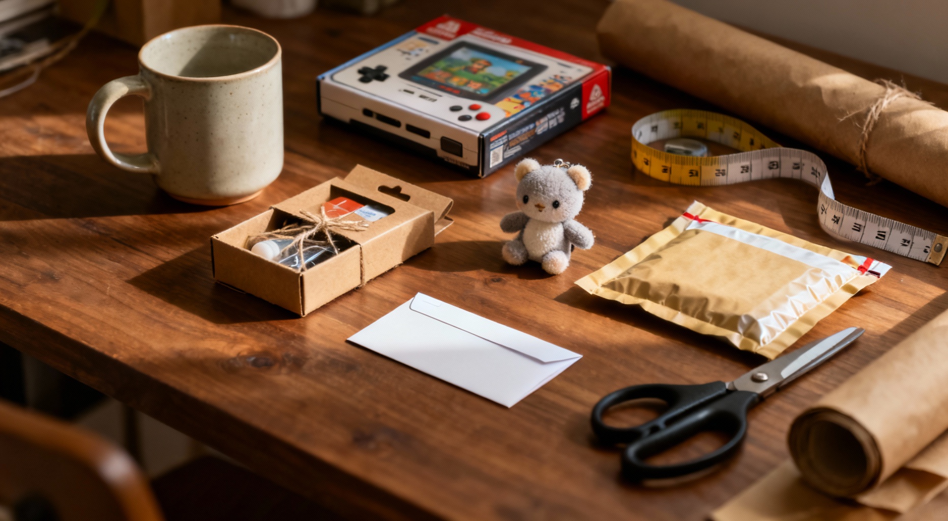 flatlay secret santa bureau