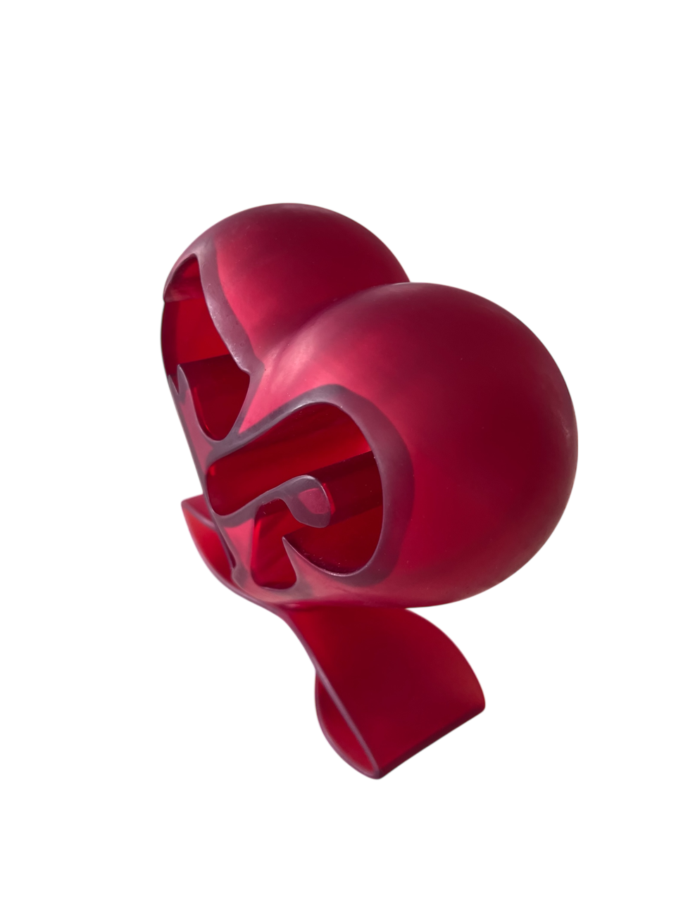 coeur dessus angle droit