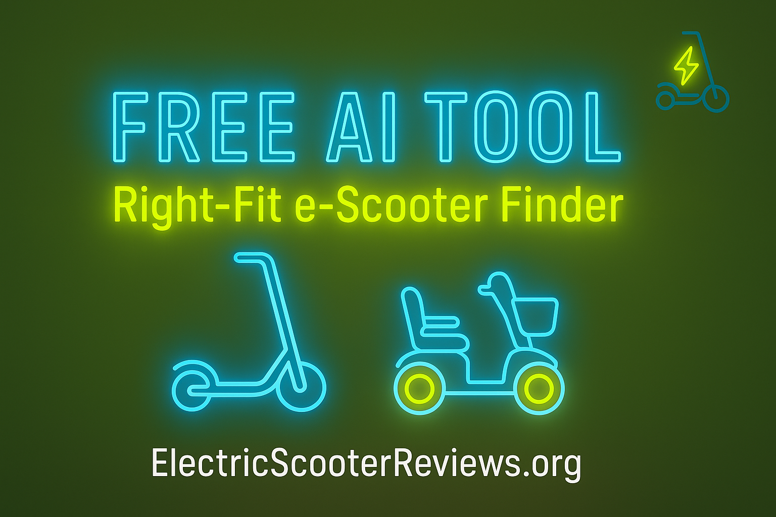 free ai tool right fit e scooter finder