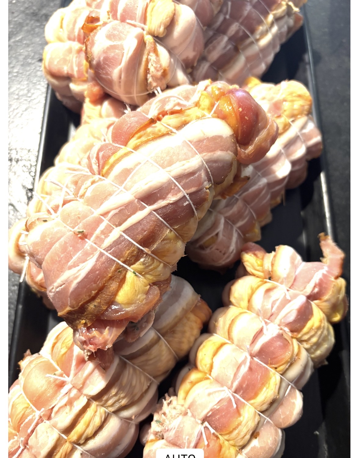 Ballotines de volaille farcies à 16.90 eur kg