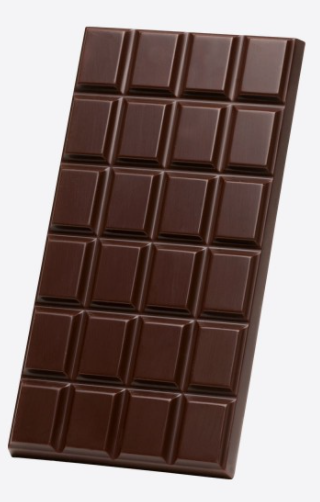 PP211 - Tablette 90g CHOCOLAT NOIR ECLATS CARAMEL ISIGNY
