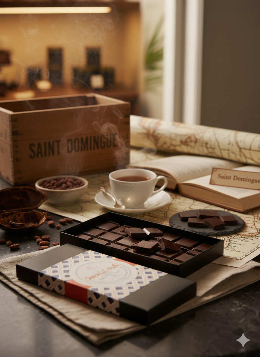 Ambiance - tablette chocolat noir st dominque PP220
