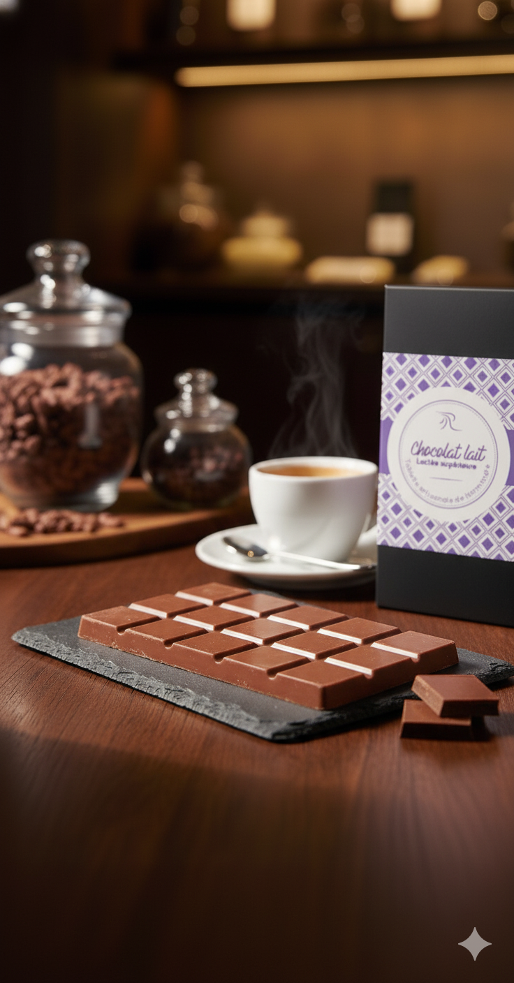 Ambiance - tablette chocolat lait PP229