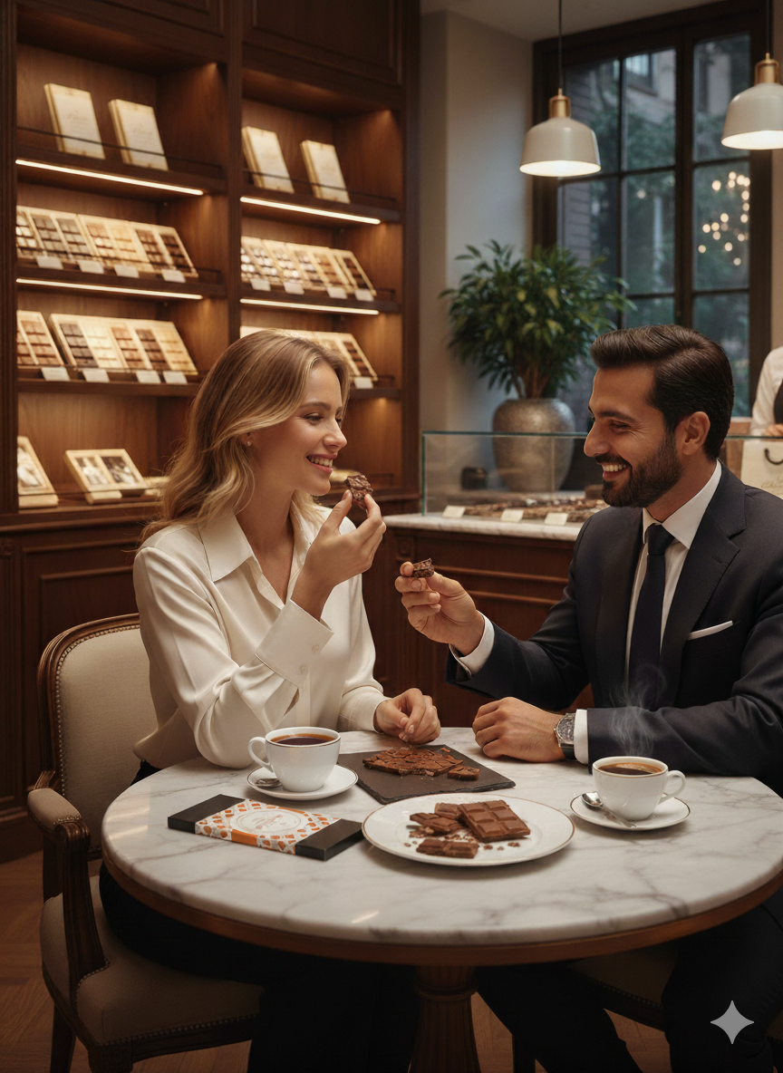 Ambiance - tablette chocolat lait &amp; feuilletine PP223