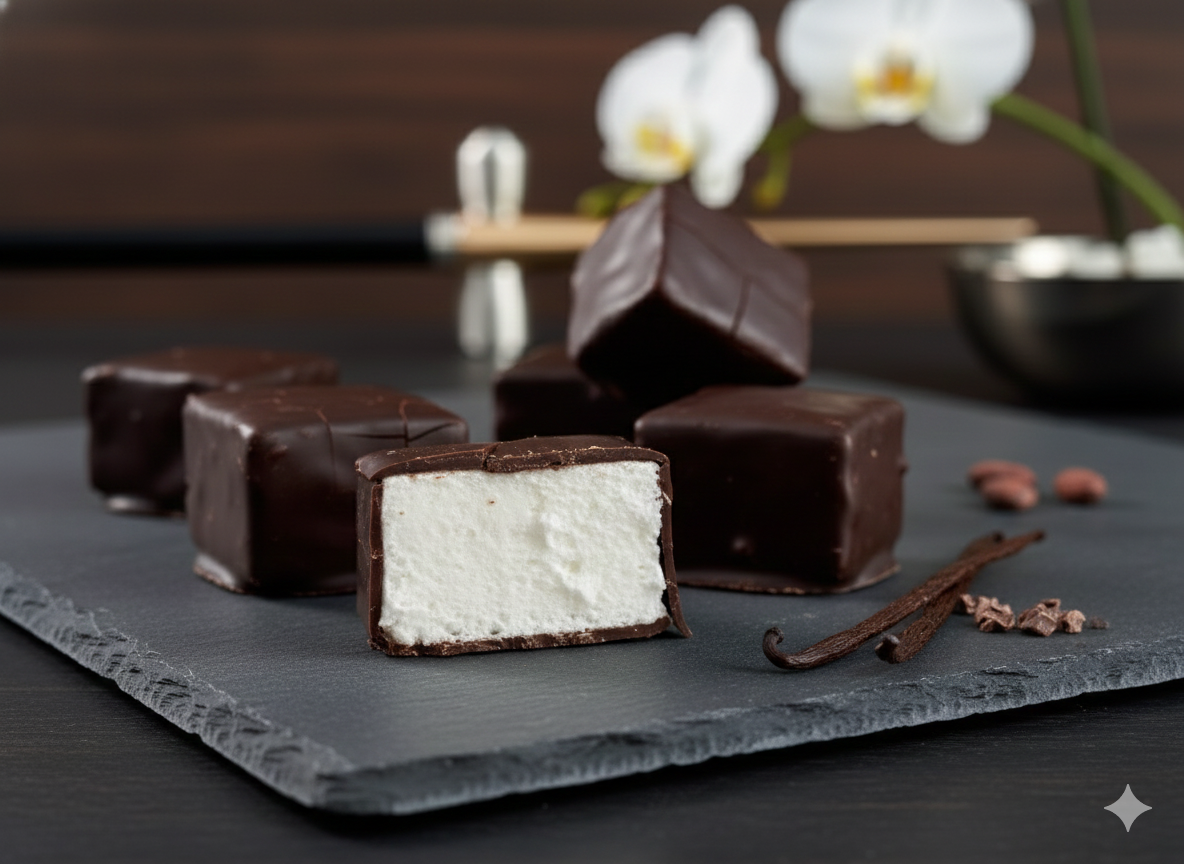 Ambiance - guimauves chocolat NOIR 139N  (2)