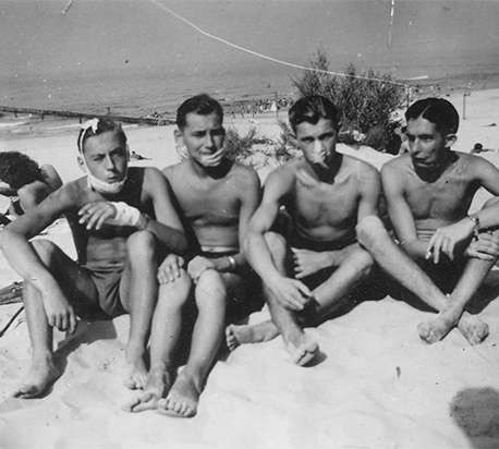 nesti soldats allemands plage kolberg
