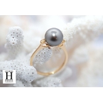 Bague Honeymoon saphirs et perles de tahiti (6)