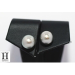 Boucles doreilles Boutons et perles de tahiti  (4)