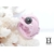 Bague noeud cuir rose et perle de tahiti (4)