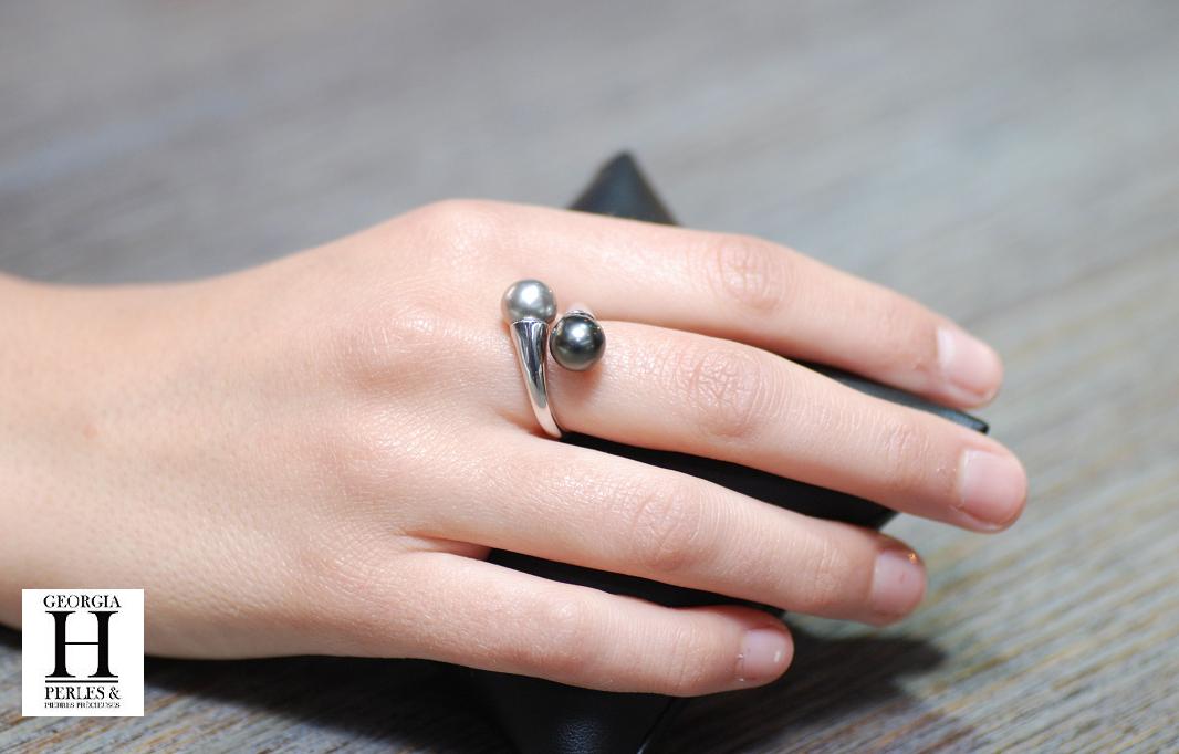 Bague Toi et Moi perles de tahiti (5)