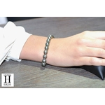 Bracelet Princesse perles de tahiti Almond Green (5)
