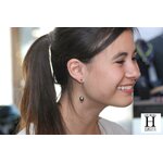 Boucles doreilles pendants et perles de tahiti (2)