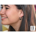 Boucles doreilles Brillants or et perles de tahiti (7)
