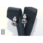 Boucles doreilles diamants et perles de tahiti (3)