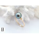 Bague Honeymoon saphirs et perles de tahiti (4)
