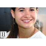 Boucles doreilles Grands Crochets et perles de tahiti (3)