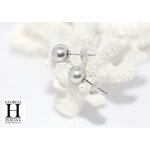 Boucles d'oreilles Boutons perles de tahiti  (6)