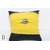 Bracelet manchette soie jaune et perle de tahiti (2)