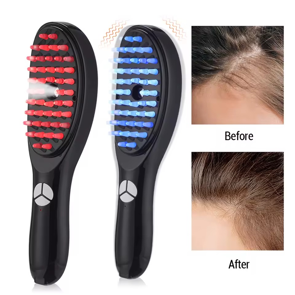 Peigne de massage du cuir chevelu à vibrations soniques (2)