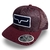 all mesh - burgundy